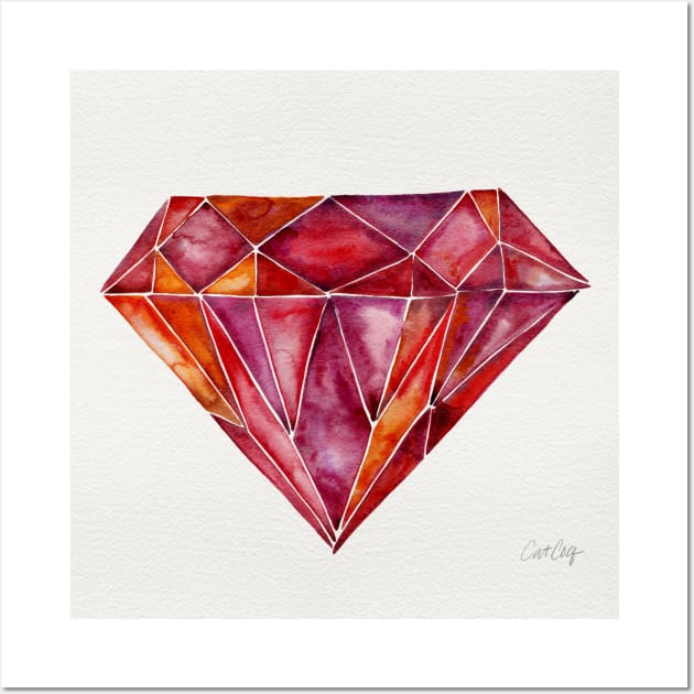 ruby Wall Art by CatCoq